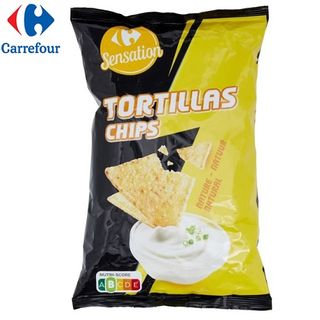 Carrefour ტორტიას ჩიფსი Sensation, 150 გ