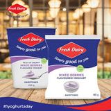 Fresh Dairy Mixed Berry Flavoured Yoghurt, 450g