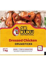 SR KUKU Dressed Chicken Drumsticks, 1kg