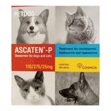 Ascaten -P Dewormers For Dogs and Cats (6 tablets)
