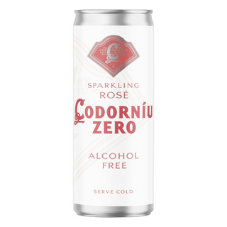 Codorníu Zero Cava Rosé Vino Espumoso Sin Alcohol Lata 25cl