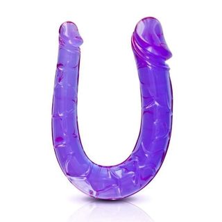 Purple Double Edge Dildo