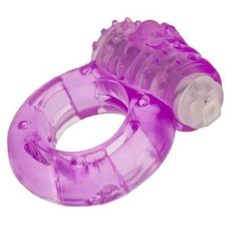 Purple Vibrating Cock Ring