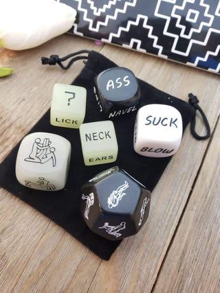 Sex Dice Set with Pouch
