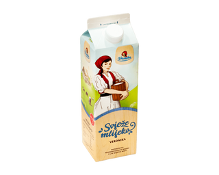 Mlijeko svježe pasterizirano 3,2% m.m. 1l