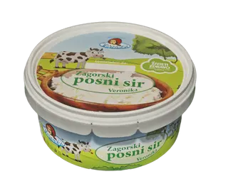 Sir svježi zagorski posni 500g posudica