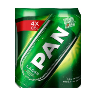 Pivo Pan 0,5 L Lim 4Pack