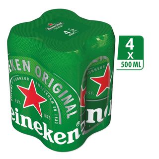 Heineken 0,5l x 4 limenka 4pack