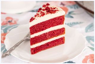 Red Velvet Cake Slice