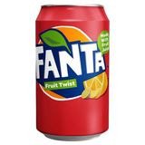 Fanta Fruit Twist Beverage, 330ml