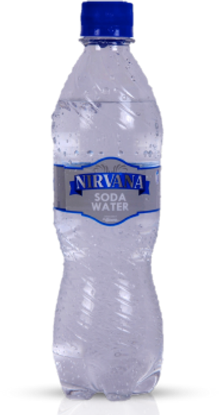 Nirvana Carbonated Water, 500ml