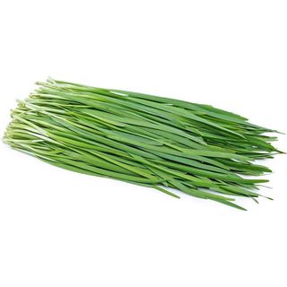 Garlic leaves