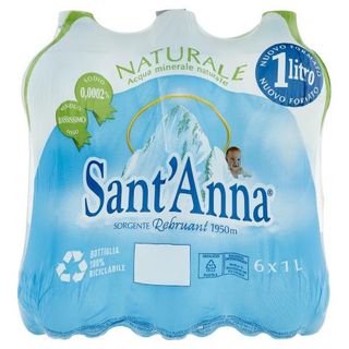 Santanna Acqua Naturale Ml.1000X6