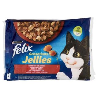 Hrana Za Macke  Felix  4*80G Piletina Sargarepa