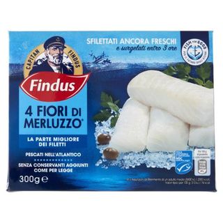 4 Fiori Merluzzzo Findus Kg 0,300