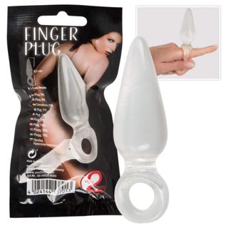 FINGER BUTT PLUG CRYSTAL