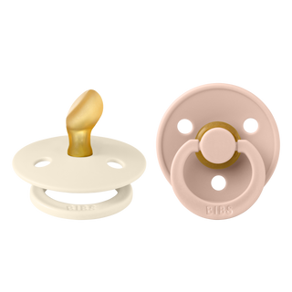 BIBS Colour dude (anatomske) - Ivory/Blush (0+)