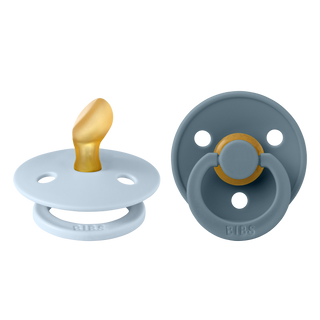 BIBS Colour dude (anatomske) - Baby Blue/Petrol (0+)