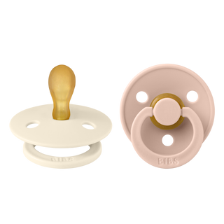 BIBS Colour dude (simetrične) - Ivory/Blush (0+)