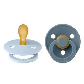 BIBS Colour dude (simetrične) - Baby Blue/Petrol (0+)