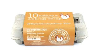 Jaja kokoš slobodni uzgoj 10/1