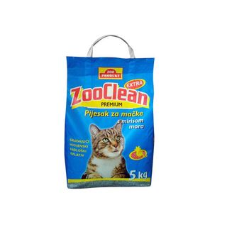 Zoo Clean pijesak za mačke s mirisom mora 5kg