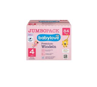 babylove aktiv plus pelene Jumbo maxi 84 kom. (162476)