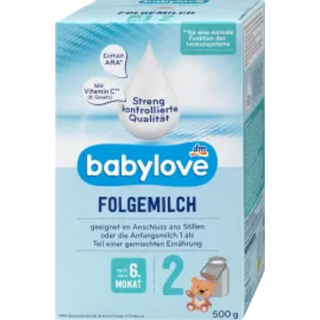 babylove Zamjensko mlijeko 2, 6+ mj., 500 g