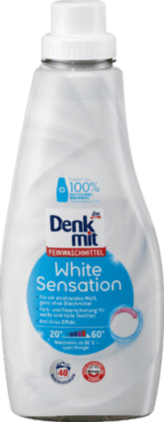 Denkmit White Sensation deterdžent za rublje 40pr./ 1L (186528)