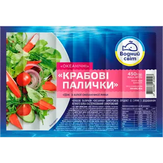 ВОДНЫЙ МИР Bastonașe de crabi 450g