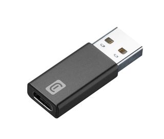 CELLULARLINE Black Auto Adapter USB-A to USB-C