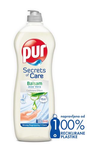 PUR DET.ZA SUĐE CARE ALOA VERA 750ML (447647)