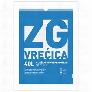 ZG VREĆICE 40L 10/1/30013, ZAGREBAČKI HOLDING (478124)