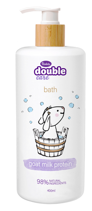 VIOLETA DOUBLE CARE BABY KUPKA.400ML (472971)