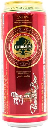 Пиво Eichbaum Premium світле фільтроване 5.5% 0.5л