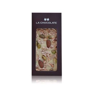 Bijela čokolada s ORAŠASTIM PLODOVIMA 80g