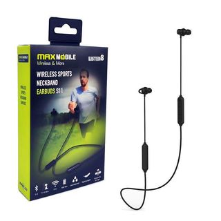 MAXMOBILE Bluetooth slušalice S11 STEREO crne