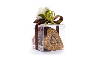 Čokoladna srca 6 komada u kutijici, 150 g