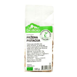 Pistacija pržena, slana 100g bio&bio