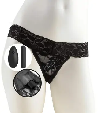 Vibro gaćice s punjivim mini vibratorom