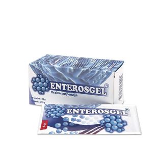 Enterosgel oralna suspenzija 10 vrećica x 15 g