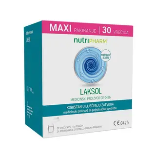 NutriPharm Laksol za kroničnu konstipaciju i povremenih crijevnih tegoba 30 vrećica