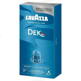 Capsules de café aluminium Dek décafeiné x10 unités - LAVAZZA