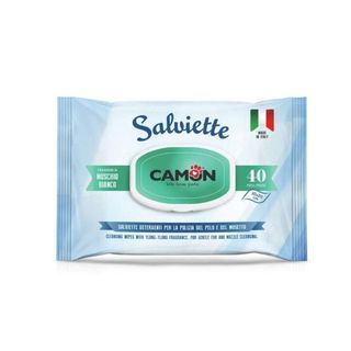 Camon Essuie-glaces blanches, 40 pièces