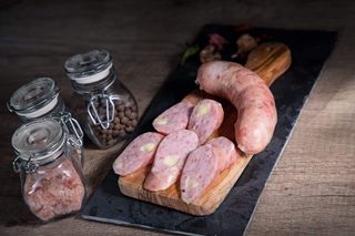 Kranjska kobasica sa  sirom