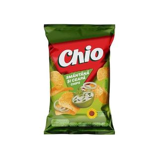 Chio chips cu smantana si ceapa 125 g