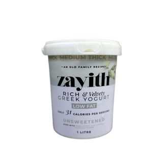 Zayith Low-Fat Plain Unsweetened Greek Yogurt 500ml