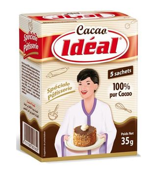Poudre de cacao spéciale pâtisserie en sachet 5x 7g - IDEAL