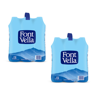 2 Uds Font Vella Pet 1,5 Pack 6