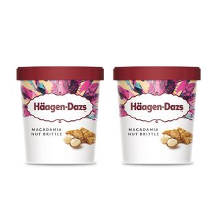 2 Uds Tarrina Vainilla Nuez Macadamia 460Ml